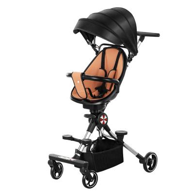 China Comfortable new folding baby stroller can sit on high portable two-way landscape baby walking artifact for sale