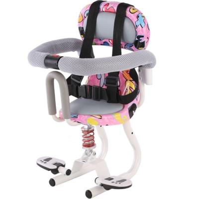 China Universal Bike Seat, Foldable Baby Seat Front Mount Child Safety Carrier Front Bicycle Quick Release Child Seat for sale