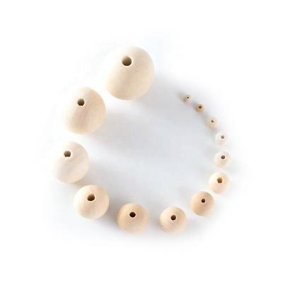 China China Modern Simplicity Exquisite Workmanship Polychromatic Customized Exquisite Color Round Wooden Beads Hair Beads for sale