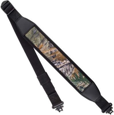 China Hot Selling Durable Nylon Polymer Shoulder Padded Strap 2 Point Sling With Swivels, Length Adjuster for sale