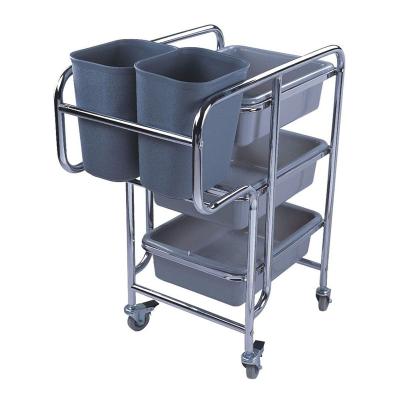 China Eco - Friendly Cart Restaurant Cleaning Cart For Restaurant Cleanings YG08167 for sale