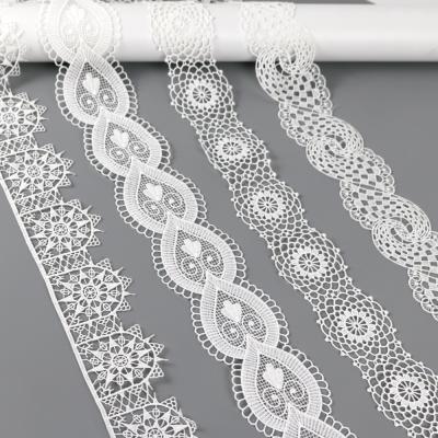 China 3D Manufacturer Wholesale Hot Sale Polyester Embroidery Trimming Lace for sale