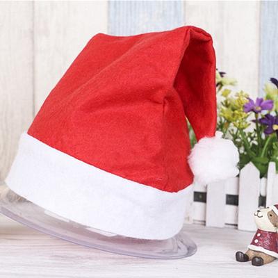 China Jintian Portable Luxury Christmas Party Gift Applique Cartoon Santa Claus Snowman Electronic Felt Glowing Hat for sale