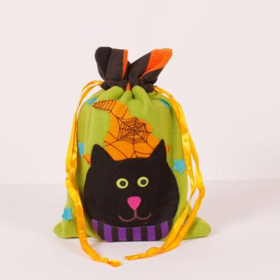 China 2021 Portable Wholesale Halloween Bags For Kids , Cute Halloween Candy Bag for sale