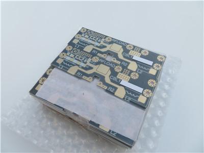 China PTFE High Frequency PCB Built on 2oz Copper 0.8mmTeflon With Immersion Gold for Low Noise Amplifiers for sale