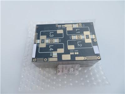 China PTFE High Frequency PCB Built on 2oz Copper 1.6mm Thick With Immersion Gold for Duplex for sale