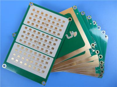 China 3 Layer Hybrid PCB Board Made On 13.3mil RO4350B and 31mil RT/Duroid 5880 for Multicoupler Antenna for sale