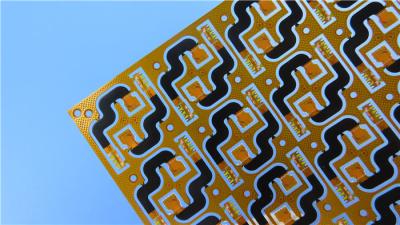 China Dual Layer Flexible PCB Built on 1oz Polyimide With Carbon Ink and Immersion Gold For Laser Head for sale