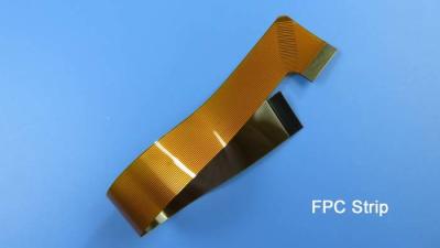 China Flexible PCB Built On Polyimide with PI Stiffener On the Tail Yellow Coverlay for Tablet Computer Battery for sale