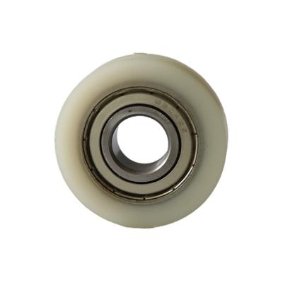 China High speed high speed plastic roller ball bearings 6204Z plastic coated bearings high temperature plastic pom wheel for sale