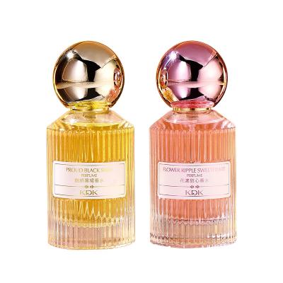 China Ladies KDK Huayang sweetheart aojiao black dress perfume natural plant flower fruit fragrance summer ladies eau de toilette Rose 30ml for sale