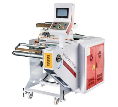 China Servo Control Plastic Film Rewinding Machine 50m/Min Rewinding Diameter 800mm for sale