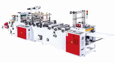 China Bakery Food Flat Bottom Plastic Bag Making Machine 4.85kw for sale