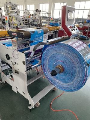 China Rolling Film Rewinding Machine LPC Model Rewinding Width 55-550mm for sale