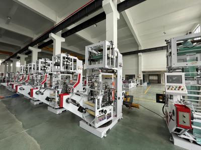 China Sanitary Napking Gusset Bag Packaging Machine 300m/Min 3100X1350X2700mm for sale