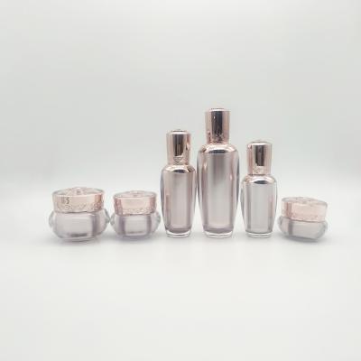 China BEAUTY PACKAGING 2020 High Quantity Best Lotion Bottle And Cream Selling Acrylic Cosmetic Packaging Jar for sale