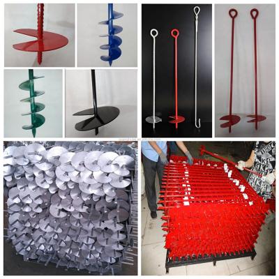 China Heavy Duty Steel Earth Auger Repair Anchor for sale