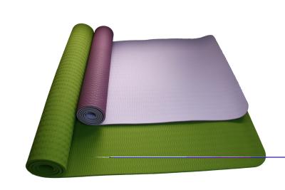 China dilated 80cm anti-slip eco TPE yoga mat for sale