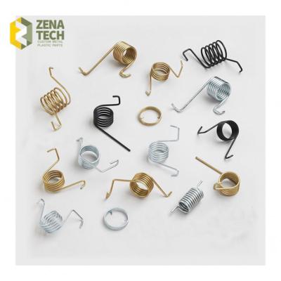 China Stainless Steel Coil Lock Spiral Flat Spring Torsion Springs For Door Handles for sale