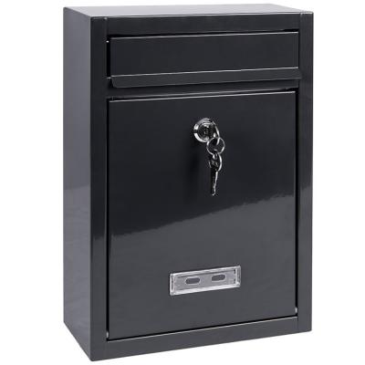 China BOXManufacture Wall Mounted Quality Ensure Decorative Craft Iron Outdoor Mailboxes for sale