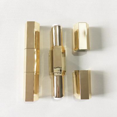 China Recyclable Custom LOGO Double Side Plastic Cosmetic Lipstick Tube for sale