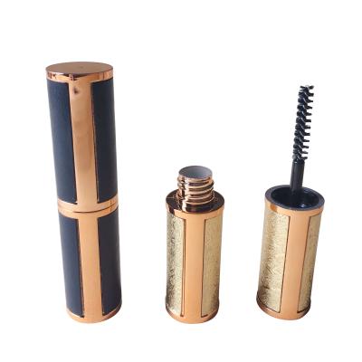 China New Round 2019 Recyclable Plastic Bling Glitter Empty Mascara Tube Container With Logo Printing for sale