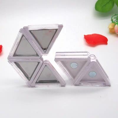 China New Stock Design Collapsible Empty Plastic 4 Color Eyeshadow Palette Container Recyclable for sale