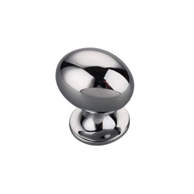 China Oval Modern Oval Shape Zinc Furniture Drawer Knob Filta Modern Design Door Knob For Home Decoration for sale