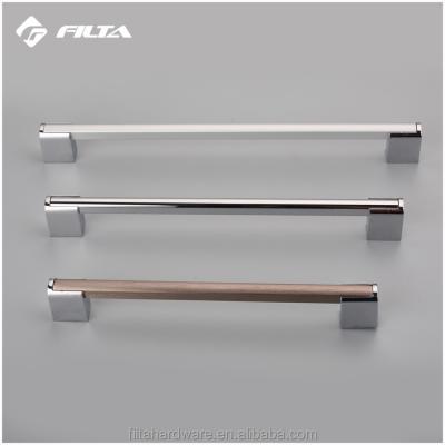 China Classic Furniture Hardware Sideboard Handle t Bar , Silver Cabinet Handles Aluminum for sale