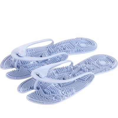 China Hot Selling Anti-Slippery Slide Massage Sandals Foot Massager Indoor Slippers for sale