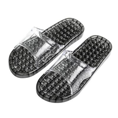 China Hot Sale Foot Acupuncture Massage Slippers New Design Shiatsu Foot Massage Slide Sandals Acupuncture Massage Slippers for sale