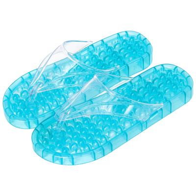 China Quick Dry PVC Relaxation Massager Slide Sandal With Auto Clean Funtion for sale