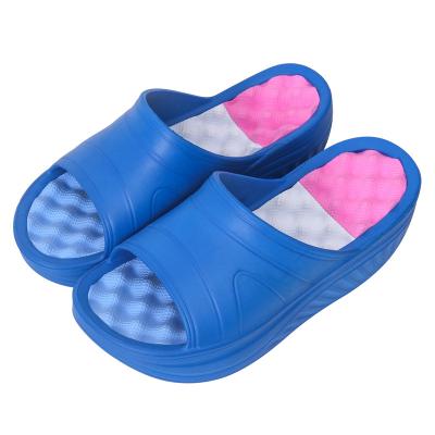 China Massage Best Seller Balance Massage EVA Sandal Swing Slimming Slipper for sale