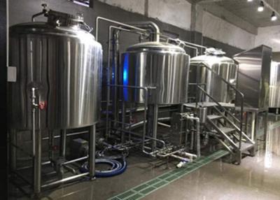 China Tensão ajustável de cobre vermelha semi automática do equipamento 500L da fabricação de cerveja de cerveja da pequena escala à venda