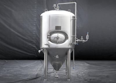 China Red Copper 2000L Beer Fermentation Tanks Stainless Steel 304L / 316L Electric Heating for sale