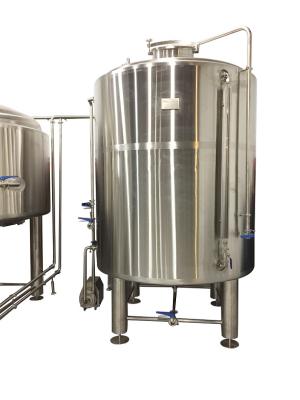 China Custom 30 Bbl Large Fermentation Tanks Hot / Cold Liquor Tank Semi Automatic for sale