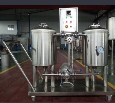 China Portable CIP Cleaning System Beer Fermentation Tanks With PLC Touch Screen for sale