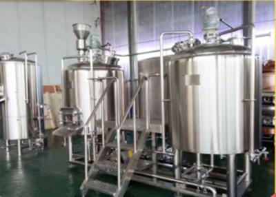 China Brewing Plant SUS 304 Pro Beer Brewing Equipment Pressure Auto Control for sale