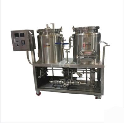 China 100L Mini Home Beer Brewing Equipment Stainless Steel Adjustable Speed for sale