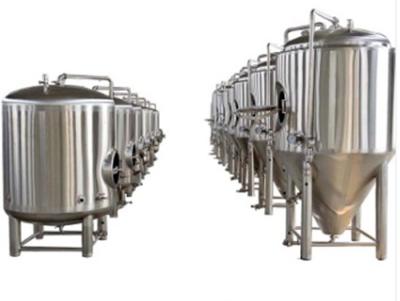 China Three Vessel 2 BBL Beer Distillery Equipment Mirror SUS UL ISO Approve for sale