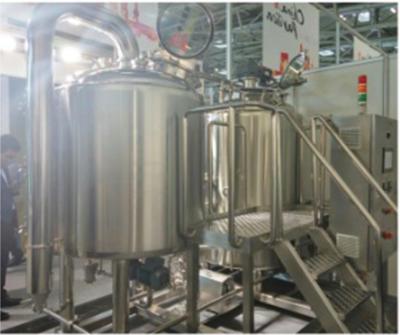 China SUS 304 Beer Fermentation Tanks Microbrewery Tanks For Brewing Craft Beer for sale