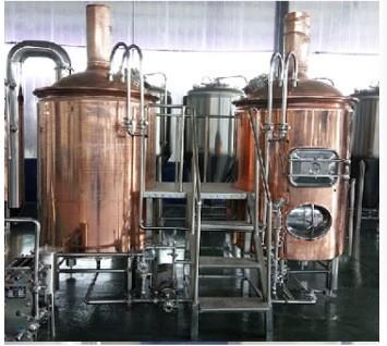 China PLC Control Small Stainless Steel Home Brewing System CE Certificate for sale