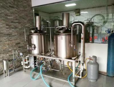 China Full Automatic Mini Nano Brewery Equipment Stainless Steel 304 100L 200L 300L for sale