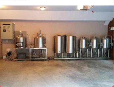 China Electric Nano Beer Manufacturing Machine With SUS 304 Craft Beer Making Tank for sale