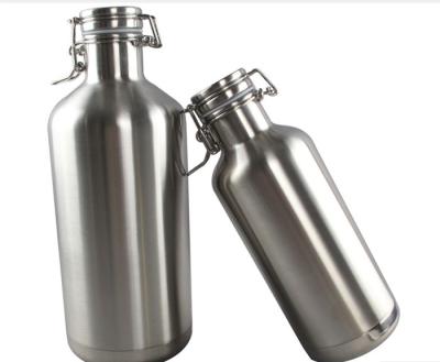 China Vacuum Insulated Personalized Growler Bottles With FDA SGS CEEU Approved for sale