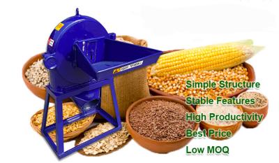 China Light Weight Home Blue Malt Grain Mill For Beer Making , Maize Milling Machine for sale