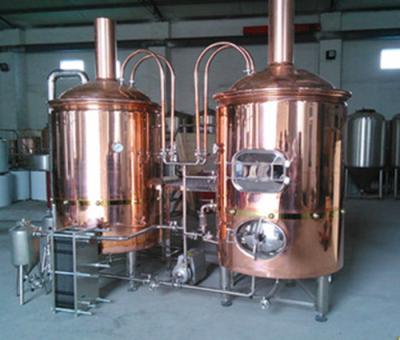 China Equipamento pequeno semi automático da cervejaria do de alta tecnologia com certificado do CE à venda