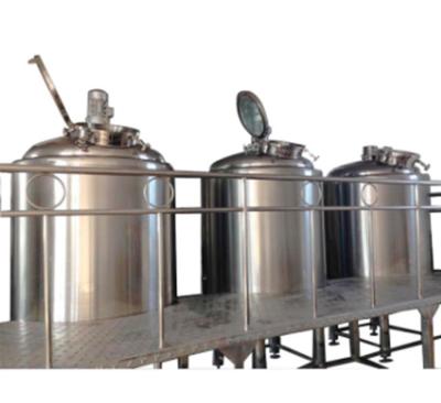 China Stainless Steel Brewhouse Micro Small Beer Brewery Equipment 500L 3 Vessels Type for sale