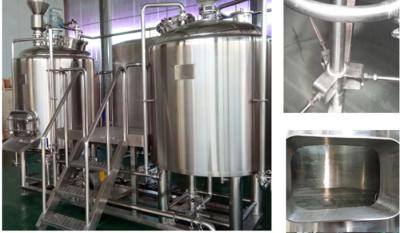 China Chaleira elétrica da fermentação do Turnkey de aço inoxidável pequeno do equipamento 10Bbl da fabricação de cerveja de cerveja à venda