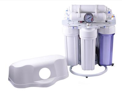 China Domestic 6 Stage Portable Water Purifier Ro System Water Filter With Pressure Gauge for sale